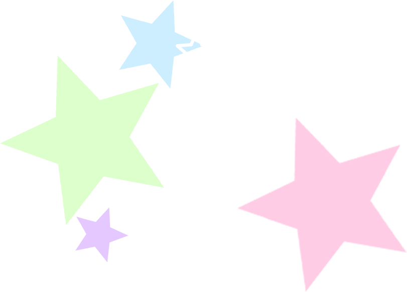 とってもきれいなおほしさま